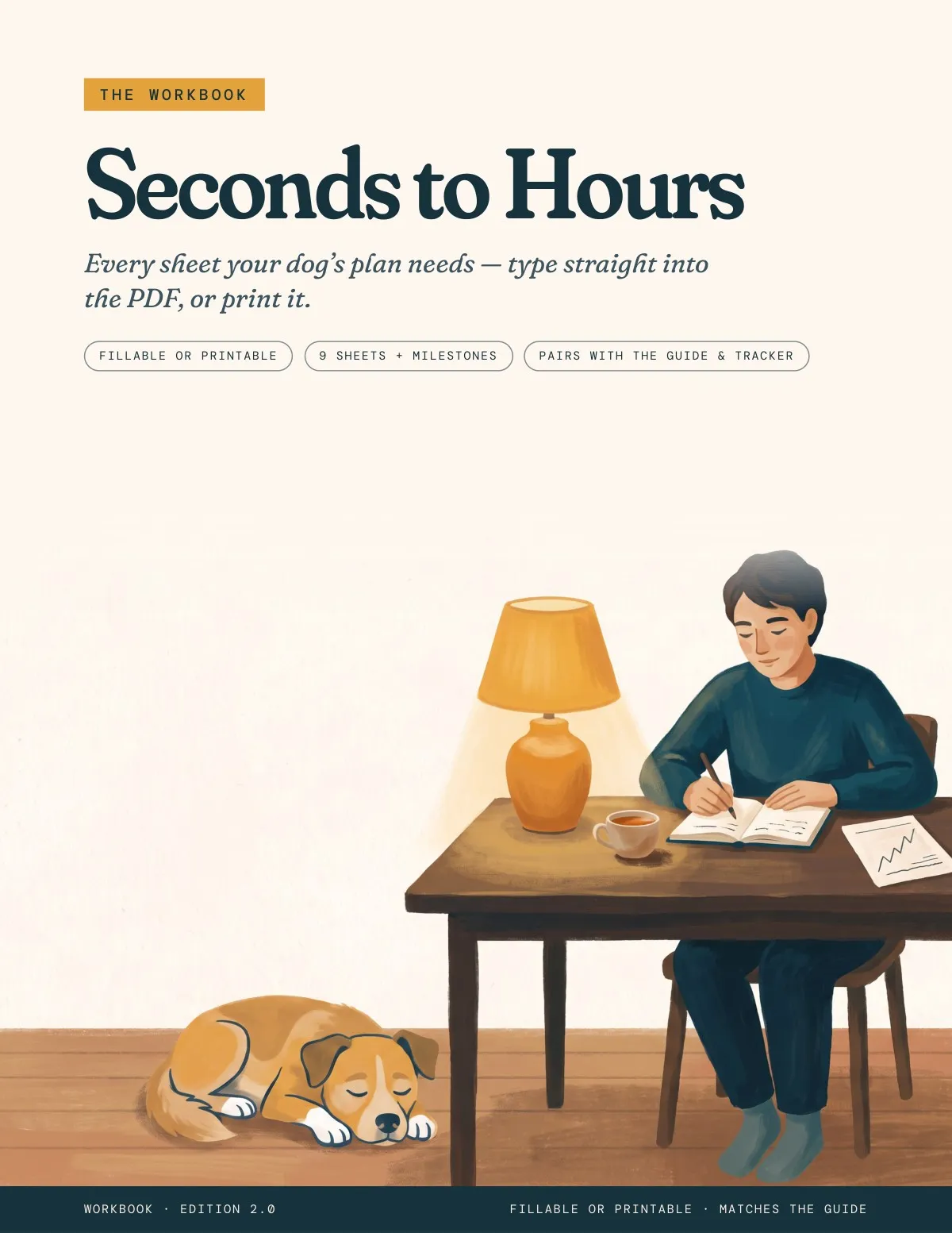 The Workbook: Workbook cover — real page