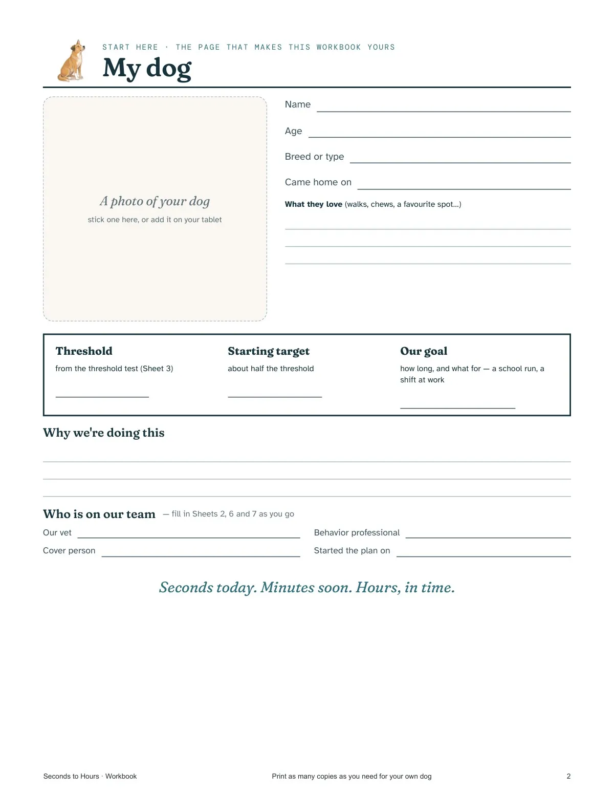 The Workbook — real page